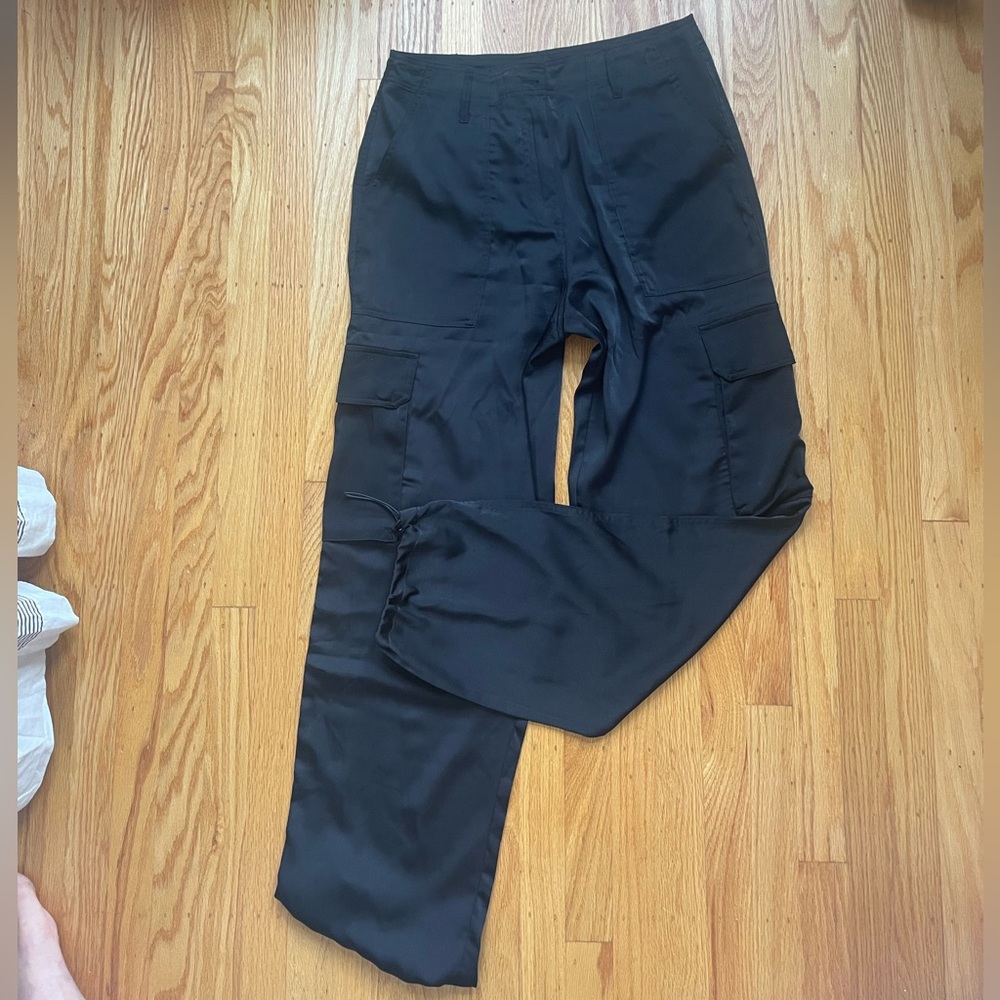 Nati silky cargo pants